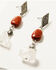 Image #2 - Shyanne Women's Desert Rose Antique Multi-Stone Drop Earrings , Silver, hi-res