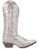 Image #2 - Laredo Women's Dream Girl Western Boots - Snip Toe, Silver, hi-res
