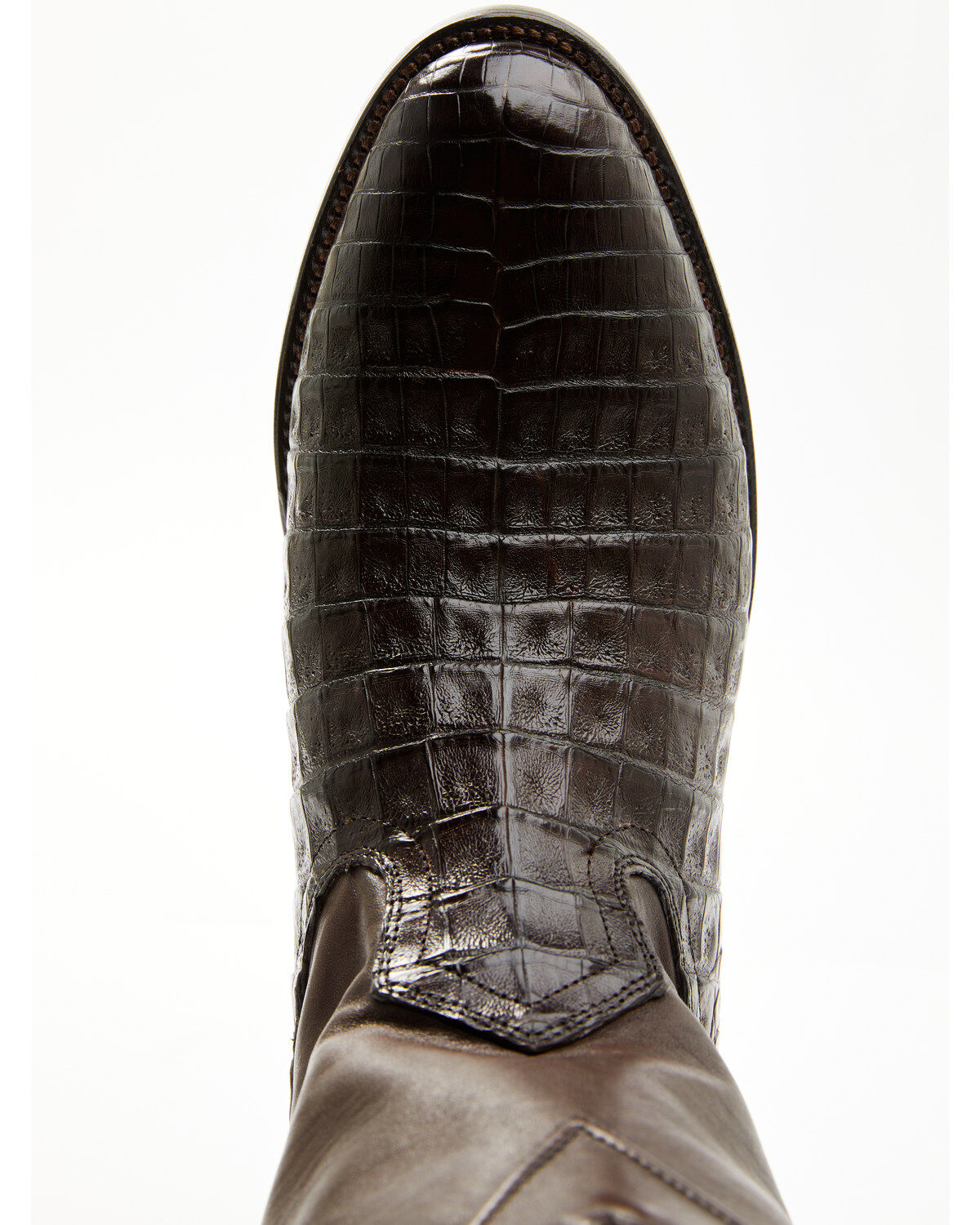 Image #6 - Cody James Black 1978&reg; Men's Carmen Exotic Caiman Belly Roper Boots - Round Toe, Brown, hi-res