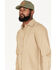 Image #2 - Resistol Men's Wheat Ridge Check Button Down Western Shirt , Sage, hi-res