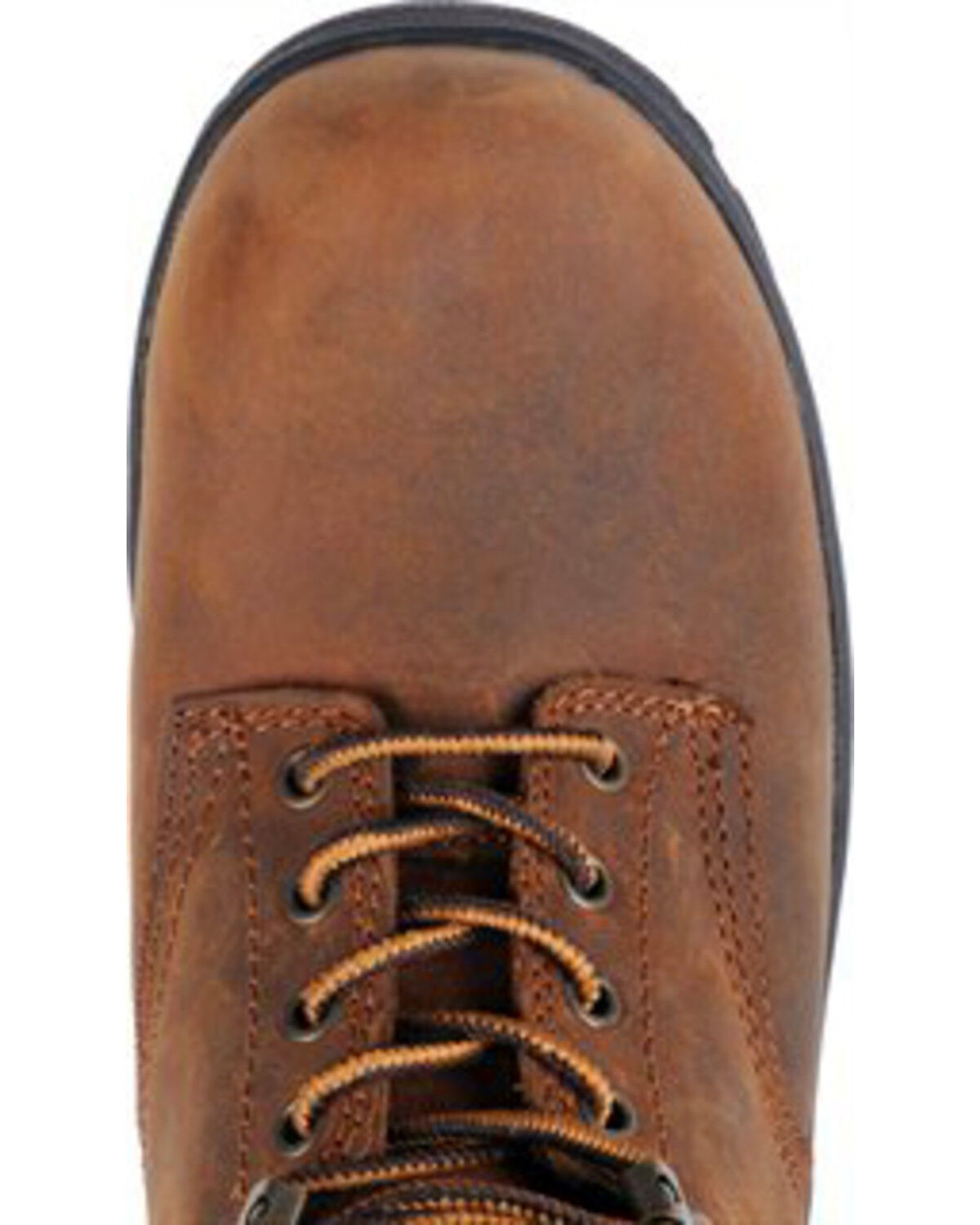 Image #6 - Carolina Men's Waterproof Work Boots - Soft Toe, Brown, hi-res