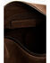 Image #4 - Shyanne Women's Boot Stitch Embroidered Suede Mini Shoulder Bag, Chocolate, hi-res