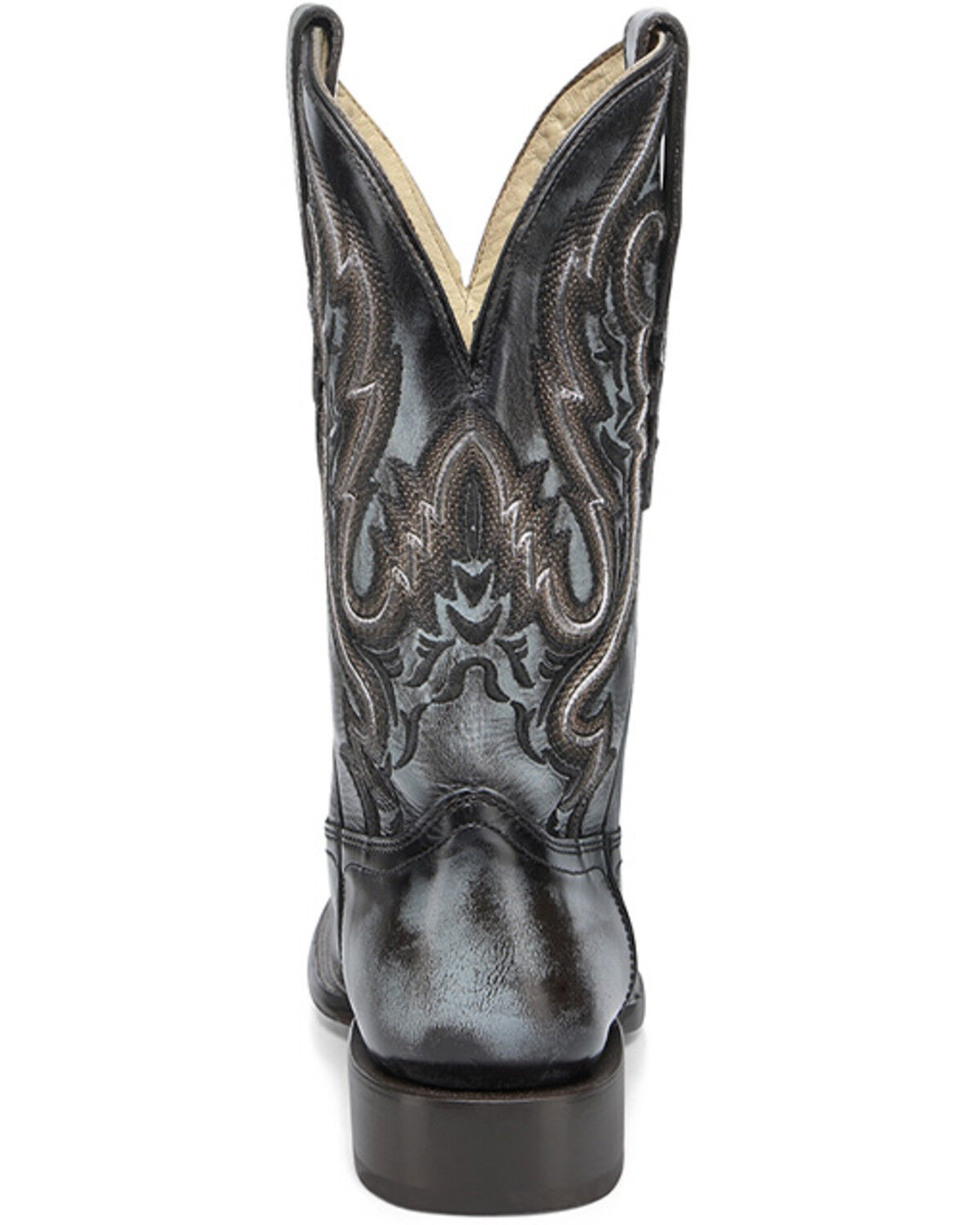 Image #4 - Corral Men's Triad Western Boots - Broad Square Toe, Black, hi-res