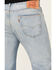 Image #3 - Levi's Men's 501&reg; Higher Mountain Light Wash Original Fit Straight Jeans, Light Wash, hi-res