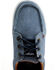 Image #6 - Wrangler By Twisted X Boys' Kicks Casual Shoes - Moc Toe , Blue, hi-res