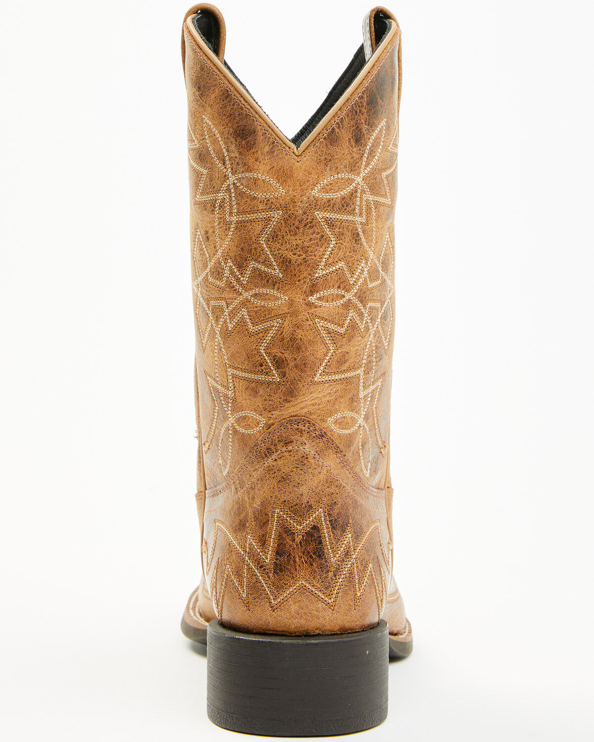 Image #5 - Cody James Ace&trade; Western Boots - Broad Square Toe, Brown, hi-res