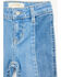 Image #2 - Shyanne Toddler Girls' Medium Wash Seraphina Blocked Stretch Denim Jeans , Medium Wash, hi-res