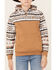 Image #3 - Hooey Boys' Southwestern Print Hooded Pullover, Black, hi-res