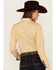 Image #4 - Cinch Women's Striped Long Sleeve Button-Down Western Shirt, Gold, hi-res