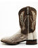 Image #3 - Dan Post Men's Brutus Exotic Python Western Performance Boots - Broad Square Toe, Natural, hi-res