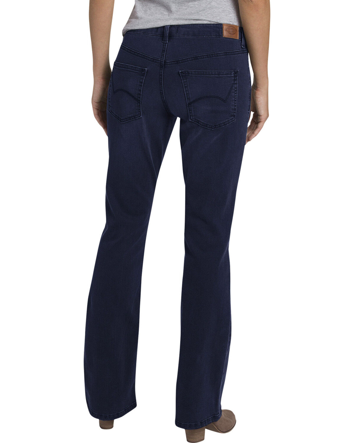 Women's Dickies Perfect Shape Stretch Denim Bootcut Jeans, Indigo, hi-res