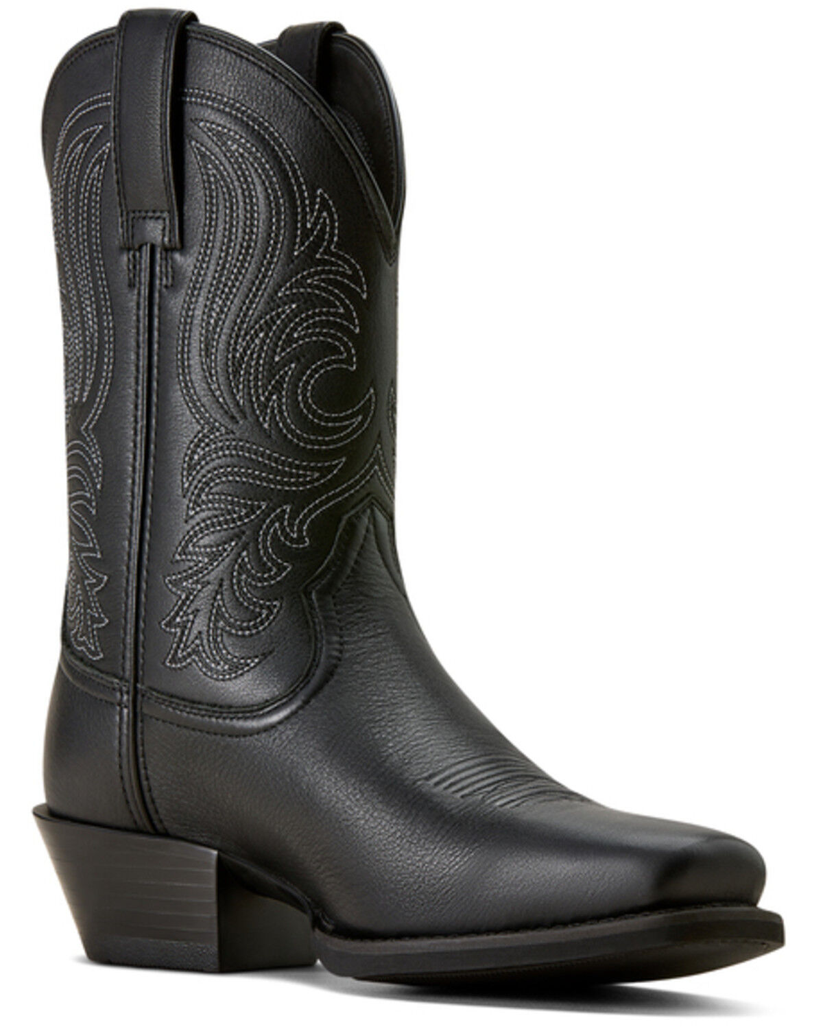 Image #1 - Ariat Men's Sport Lawman Performance Western Boots - Square Toe, Black, hi-res