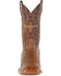 Image #5 - Cody James Men's Burnished Caiman Exotic Boots - Wide Square Toe, Brown, hi-res