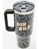 Image #2 - Boot Barn 40oz Run Wild Tumbler with Handle , Black, hi-res