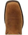 Image #6 - Durango Men's Rebel Waterproof Western Boots - Broad Square Toe, Brown, hi-res