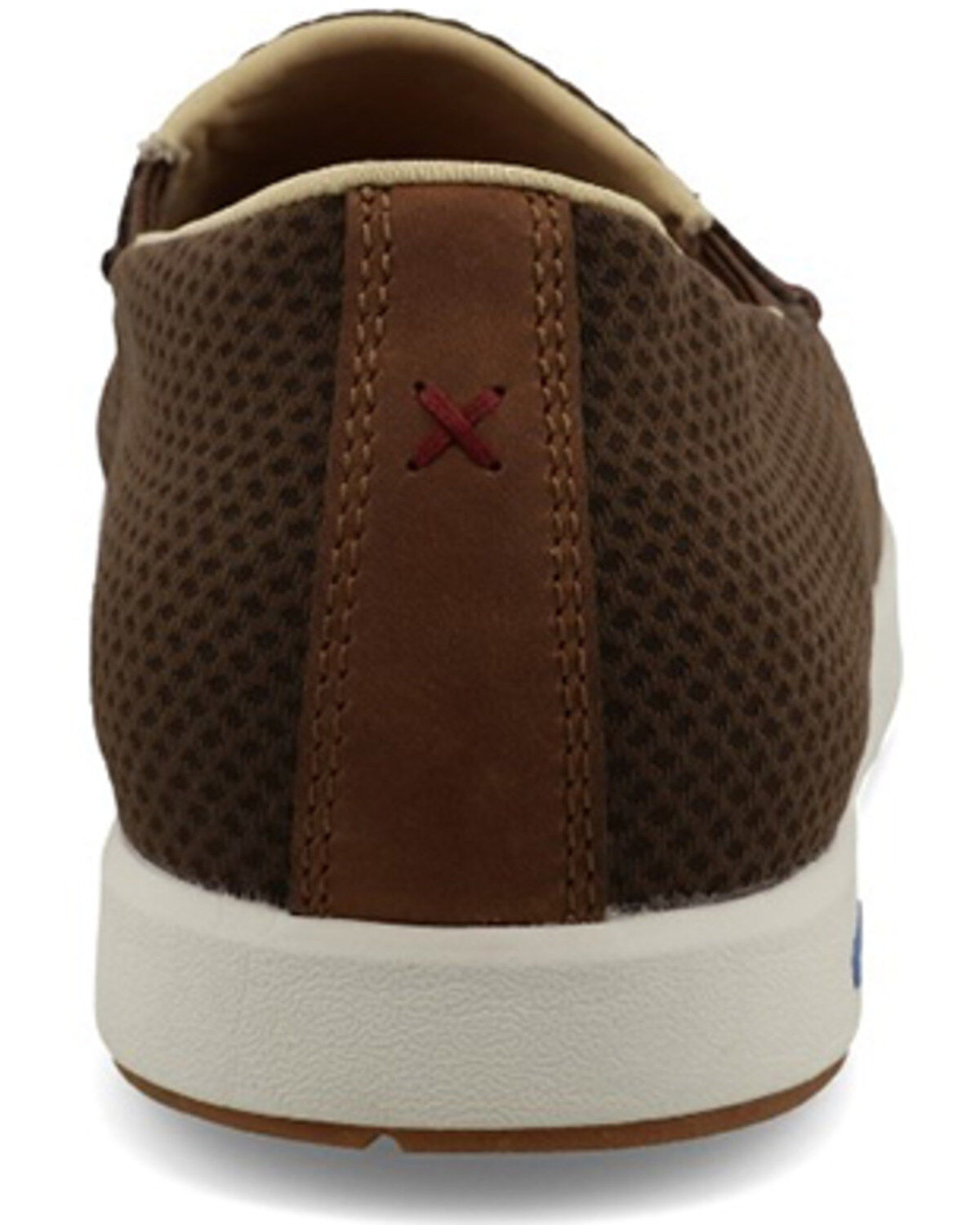 Image #5 - Twisted X Men's Ultralite X&trade; Slip-On Driving Shoes - Moc Toe, Brown, hi-res