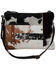 Image #1 - Myra Bag Women's Tyler Ridge Hair-On Leather Crossbody Bag , Multi, hi-res