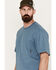 Image #2 - Hawx Men's Forge Short Sleeve Pocket T-Shirt, Blue, hi-res