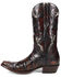 Image #3 - Dan Post Men's Emilio Outlay Western Boots - Snip Toe , Black, hi-res