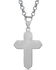 Image #2 - Montana Silversmiths Women's Antiqued Two-Tone Radiating Cross Necklace, Silver, hi-res