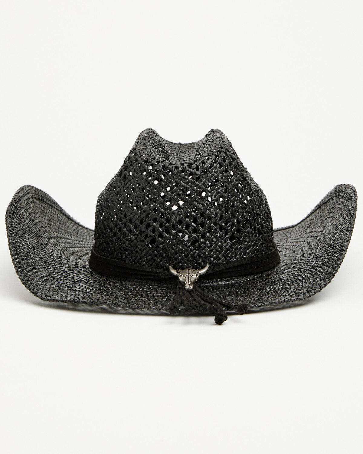 Image #3 - Idyllwind Women's Shelby Straw Cowboy Hat, Black, hi-res