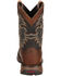 Image #7 - Durango Boys' Western Boots - Square Toe, Tan, hi-res