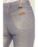 Image #4 - Wrangler X Lainey Wilson Women's Glitter High Rise Flare Stretch Denim Jeans, Multi, hi-res