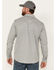 Image #4 - Cody James Men's FR Lightweight Logo Long Sleeve Pearl Snap Stretch Work Shirt, Grey, hi-res