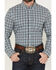 Image #3 - Cody James Men's Bob Plaid Print Long Sleeve Button-Down Western Shirt - Tall, Blue, hi-res
