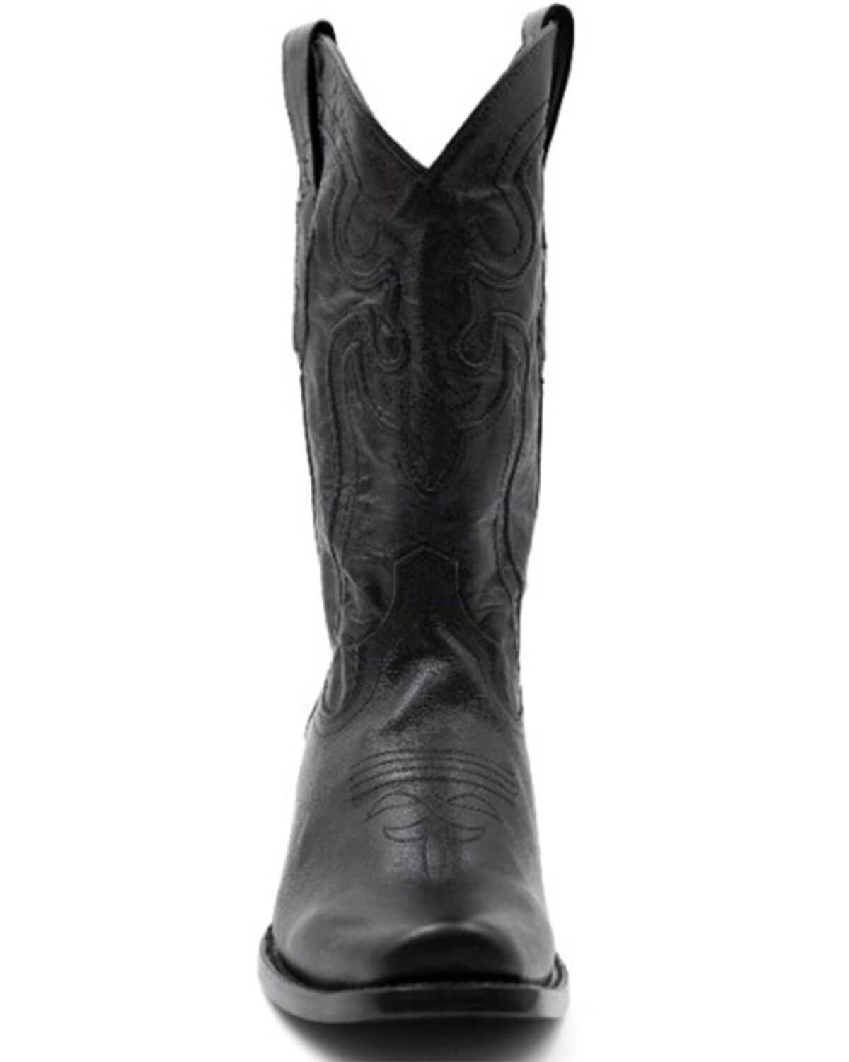 Image #4 - Ferrini Men's Wyatt Western Boots - Square Toe, Black, hi-res