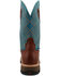 Image #5 - Twisted X Men's Pull-On Work Boots - Alloy Toe , Turquoise, hi-res