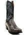 Image #1 - Dan Post Men's Karung Snake Exotic Western Boots - Square Toe, Black, hi-res