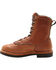 Image #3 - Georgia Men's 8" Lacer Work Boots, Walnut, hi-res