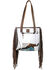 Image #3 - STS Ranchwear By Carroll Women's Clear Stadium Fringe Tote Bag, Brown, hi-res