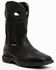 Image #1 - Double H Men's Shadow Waterproof Performance Western Boots - Broad Square Toe, Black, hi-res