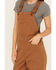 Image #3 - Lucky Brand Workwear Women's Broken Canvas Work Overalls, Camel, hi-res