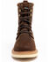 Image #4 - Hawx Men's 8" Grade Work Boots - Soft Toe, Brown, hi-res