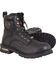 Image #1 - Milwaukee Leather Men's Waterproof Logger Boots - Round Toe, Black, hi-res