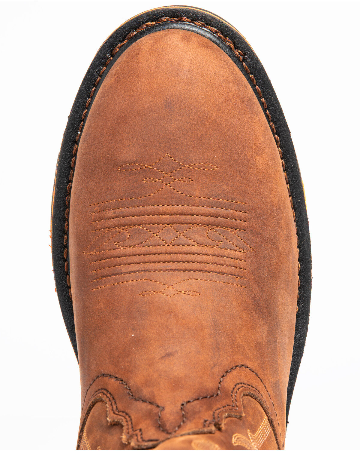 Image #6 - Cody James Men's 11" Waterproof Decimator Western Work Boots - Steel Toe, Brown, hi-res
