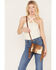 Image #1 - Shyanne Women's Brown Hair-On Crossbody Bag, Cream/brown, hi-res