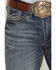 Image #2 - Cody James Men's Denver Wash Wyatt Slim Bootcut Stretch Denim Jeans, Medium Wash, hi-res
