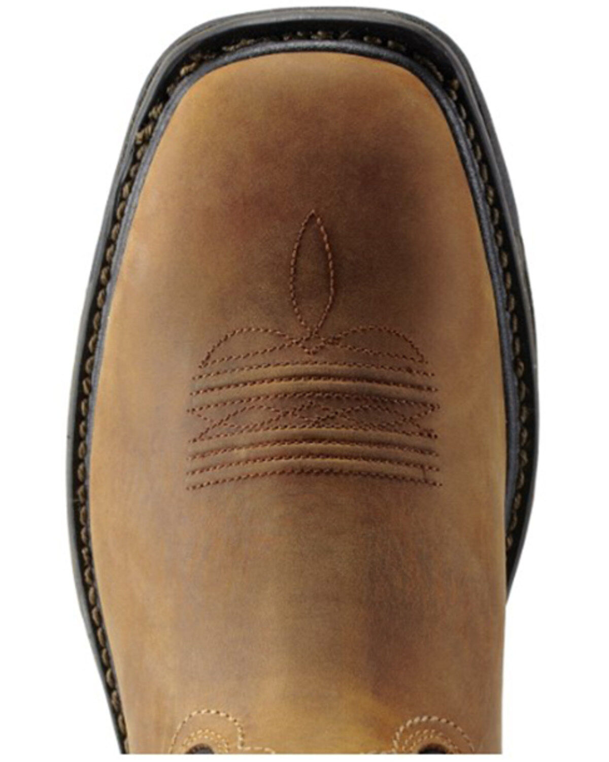Image #8 - Ariat Men's WorkHog&reg; Waterproof Work Boots - Steel Toe, Aged Bark, hi-res