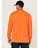 Image #4 - Hawx Men's Enhanced Visibility Long Sleeve Work T-Shirt, Orange, hi-res