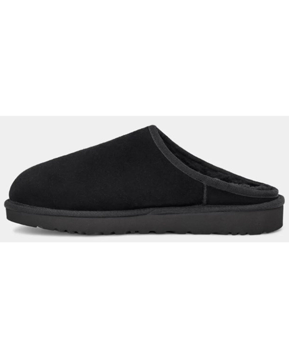 Image #3 - UGG Men's Classic Slip-On Slippers, Black, hi-res