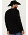 Image #4 - Moonshine Spirit&reg; Men's Candy Skull Long Sleeve Graphic T-Shirt, Black, hi-res