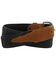 Image #2 - Justin Men's Classic Western Belt, Black/brown, hi-res