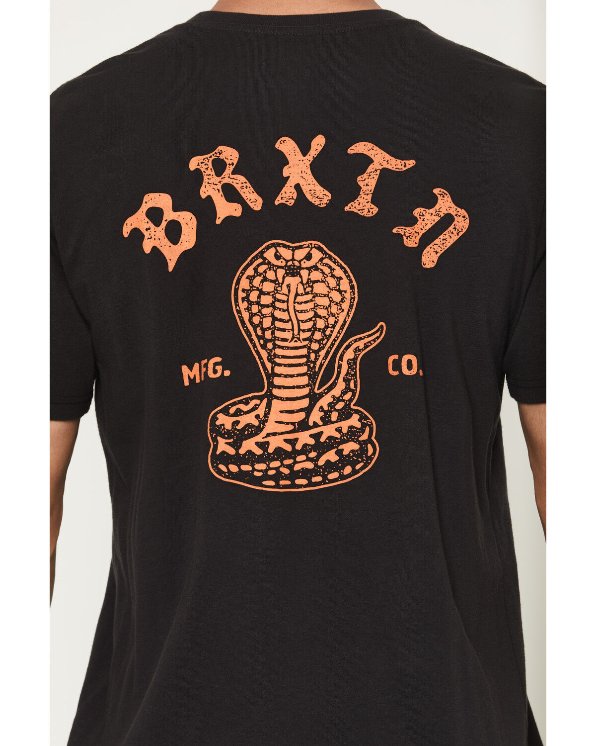 Image #4 - Brixton Men's Darver Short Sleeve Graphic T-Shirt, Black, hi-res
