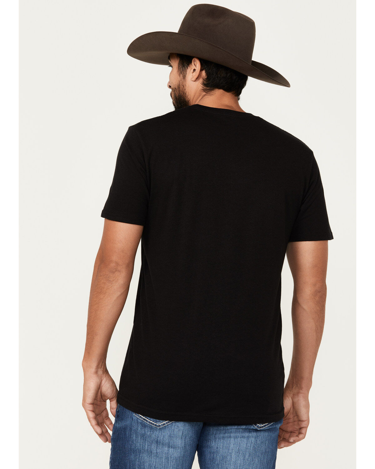 Image #4 - Moonshine Spirit&reg; Men's Libre Short Sleeve Graphic T-Shirt, Black, hi-res