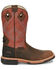 Image #2 - Justin Men's Dalhart Waterproof Western Work Boots - Soft Toe, Brown, hi-res