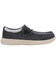 Image #2 - Lamo Men's Justin Shoe - Moc Toe, Black, hi-res